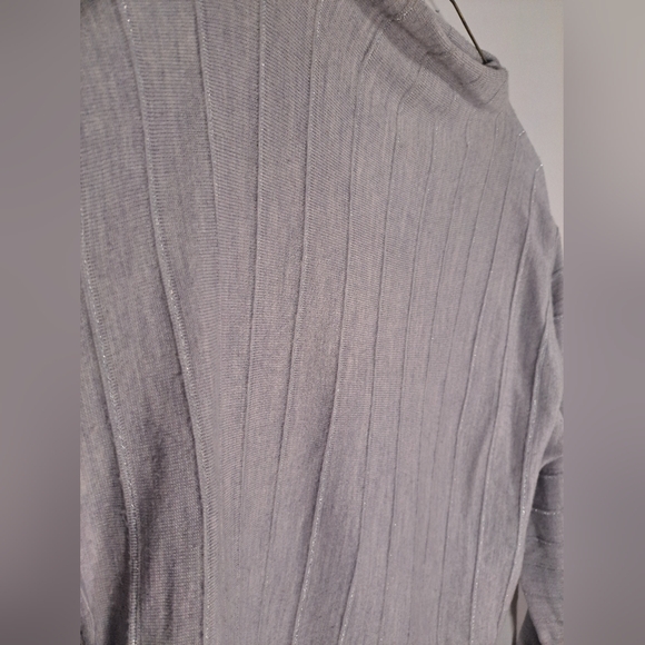 Nanette Lepore long sleeve Sparkled Stripes shirt large - Picture 2 of 5